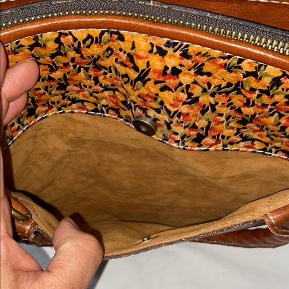 Floral Brown Patricia Nash Handbag - Picture 7 of 10